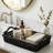 Handwoven Wicker Bathroom Vanity Tray – Farmhouse Countertop Organizer-576097049