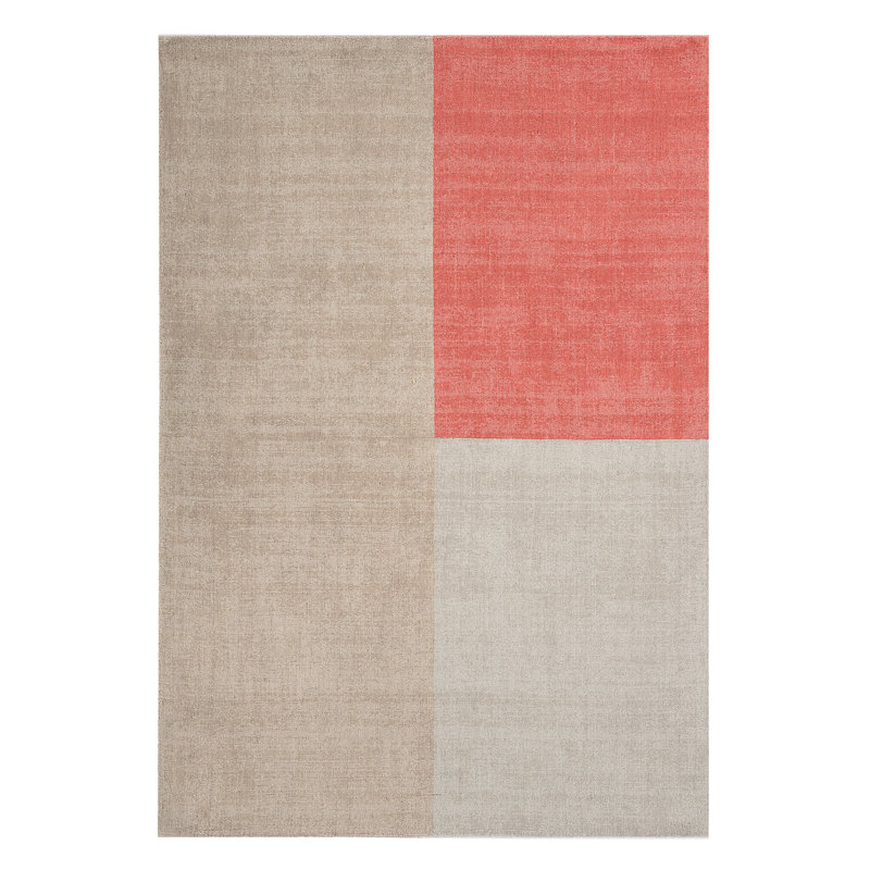 Acuff Geometric Wool Hand Woven Area Rug, Rectangle 160 x 230cm