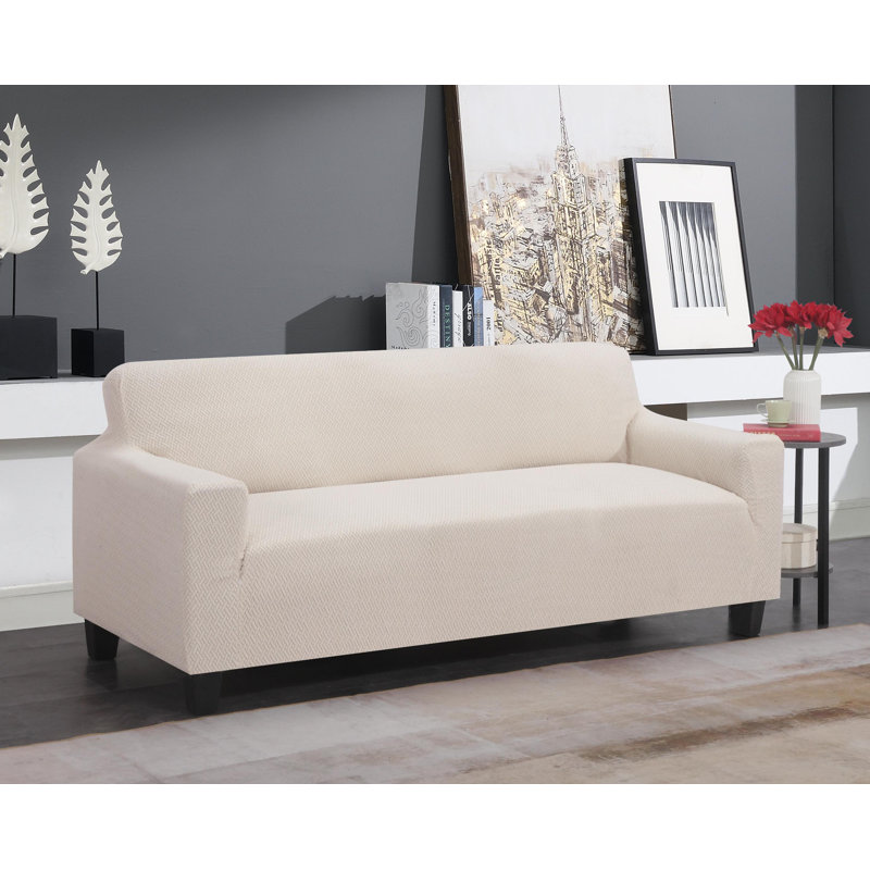 Housse pour meuble super extensible, H 33 po x l 79 po x P 35 po, Beige
