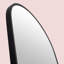 Metal Framed Mirror in Black-206794835