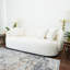 Emmy Mid-Century Modern Curvy Boucle Couch