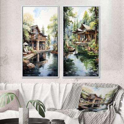 " Hotels Lodges Serenity Retreat " 2 - Pieces