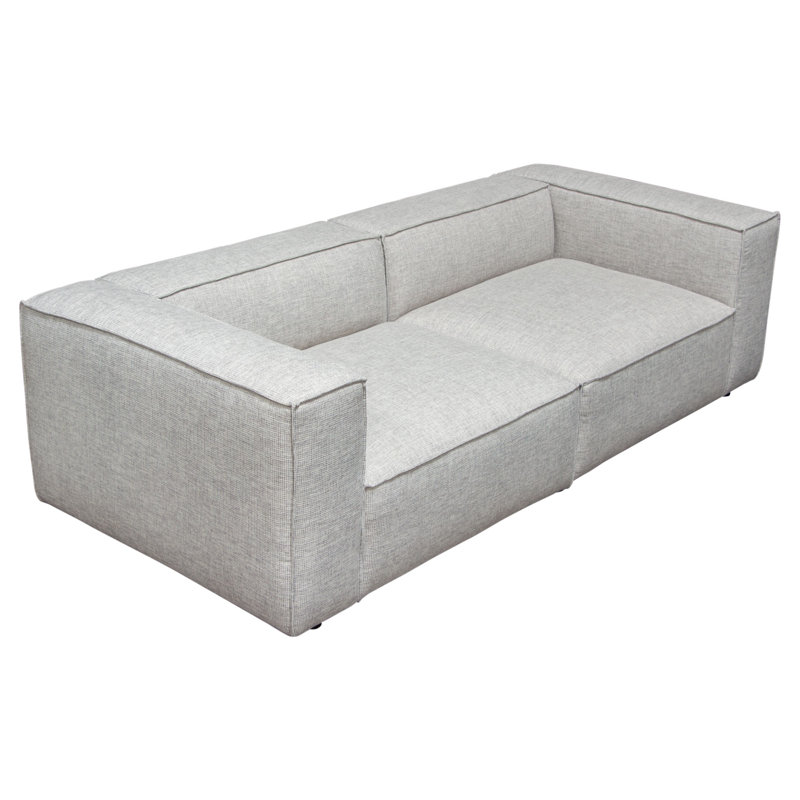 Vice 2PC Modular Sofa In Barley Fabric