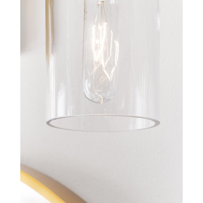 Garrett 3 - Light Vanity Light, Burnished Brass