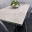 Dining Table with Hairpin Legs & 4 Velvet Chairs Set for Kitchen & Dining Room-336140936-336140938