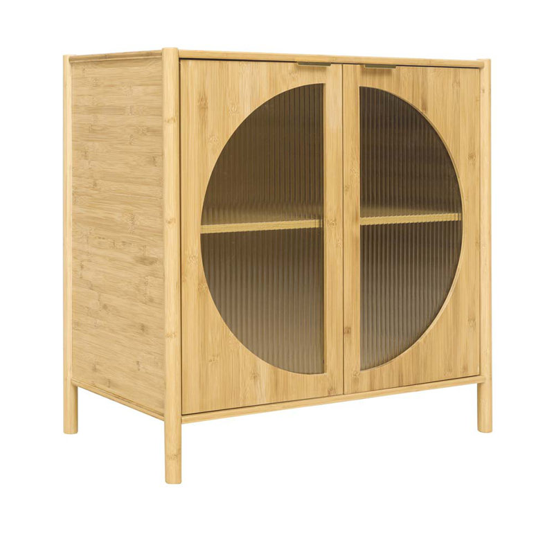 Ozbourn Solid Wood Accent Cabinet