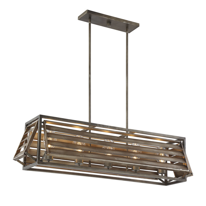 Lustre d'extérieur à 5 lumières H 10,25 po Regina Brown