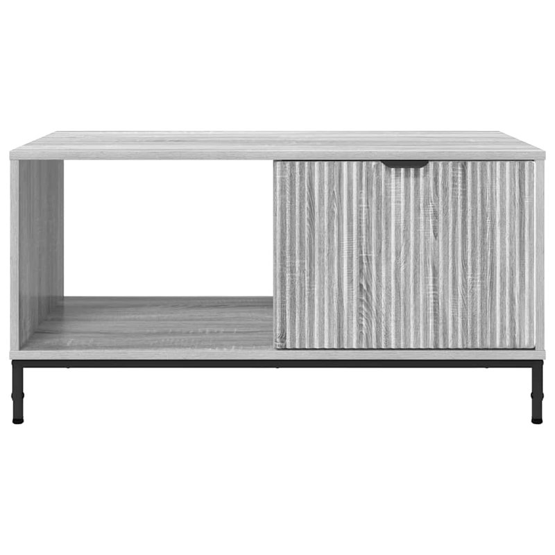 Coffee Table with Storage, Grey Sonoma