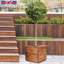 Scandinavian Redwood Handmade Wood Planter Box-186467085