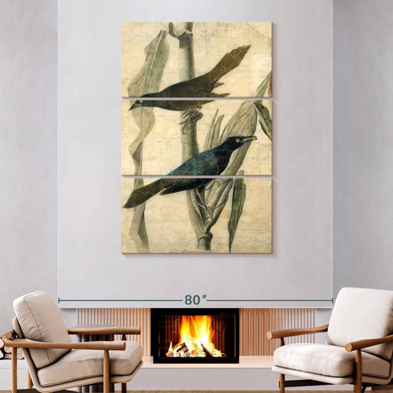Brampt Purple Grackle, 74" H x 48" W