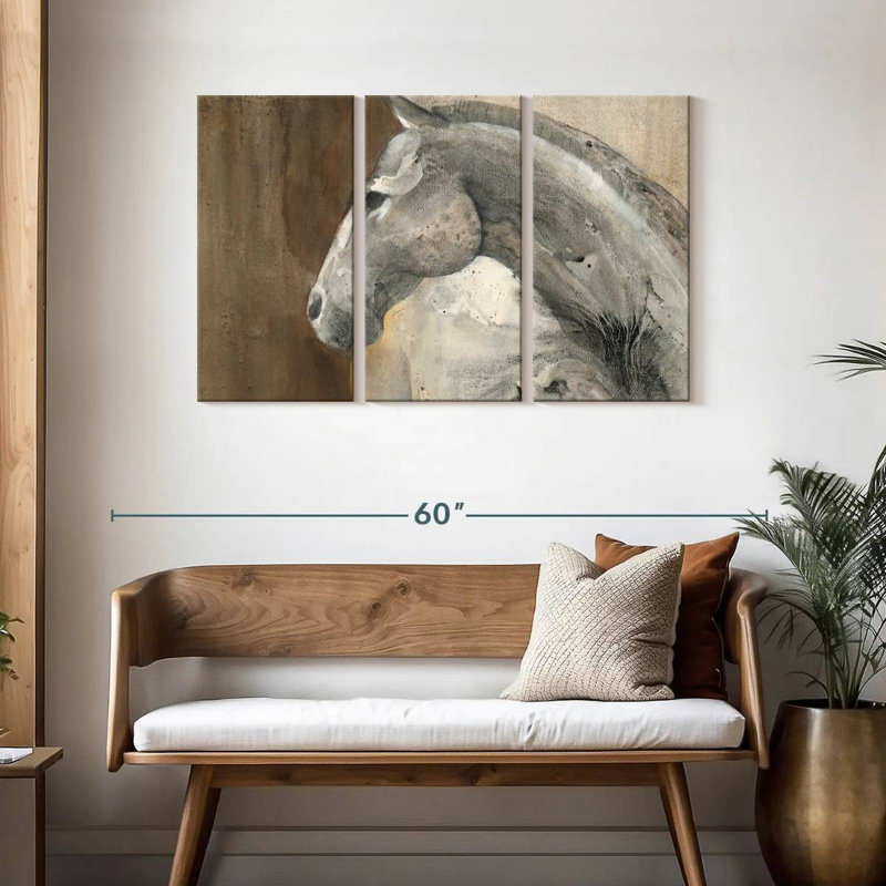 Brampt Horse Her Majesty, 28" H x 45" W