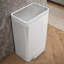 Reset 13 Gallon Kitchen Trash Can, Stainless Steel Hand Free Step Trash Can with Quiet-Close Lid-1103094676