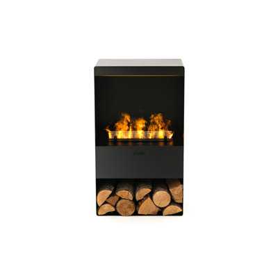 Nerisse Ebern Designs 48cm W Black Electric Fireplace
