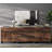 Modern TV Stand And Coffee Table Set Of 2, TV Stand For Tvs Up To 110 Inch,Entertainment Centre With Metal Base, Square Centre Table With Tempered Glass And 4 Storage Drawers For Living Room