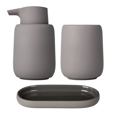 Sono 3 Piece Bathroom Accessory Set
