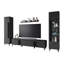 Huron Ii Wall Unit In Colour: Black-707101207