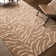 Alaisdair Tiger Animal Print Taupe Area Rug