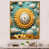 Gold Floater Framed