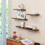 Tablettes flottantes murales en bois massif Valetta-1298926264