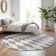 Premium Machine Washable Cerrito AMF578 Purple Rug