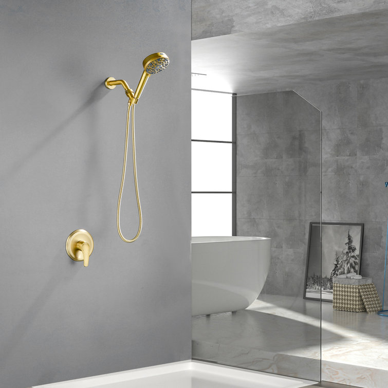 Shower Faucet Set With 7 Functions Handheld Shower Head Filter Shower Combo Set Shower System Shower Trim Kit