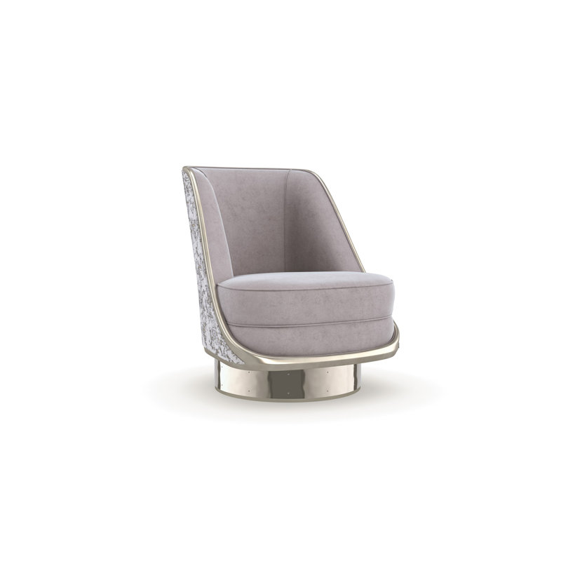 Swivel Barrel Chair