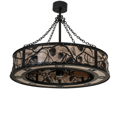 Whispering Pines Downrod Ceiling Fan