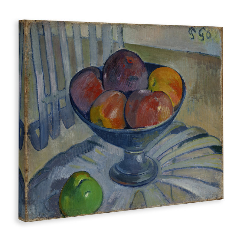 Art classique sur toile, chaise de jardin classique par one1000paintings, H 30 po x l 40 po
