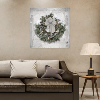 Couronne contemporaine avec art des Fêtes