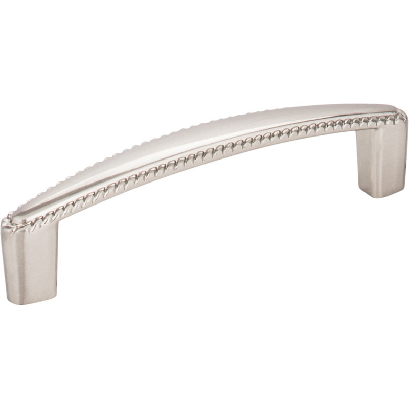 Lindos 3 3/4" Center to Center Arch Pull, Satin Nickel