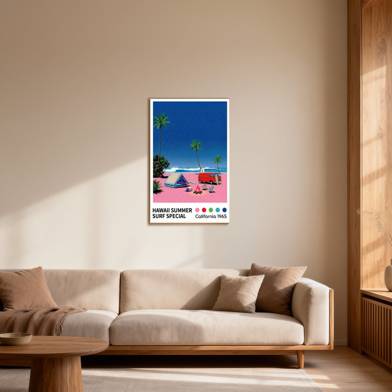 Paysage et nature Hawaii Summer Surf Special California, H 18 po x l 12 po