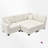 Upholstered Sectional Right Hand Facing-916232787