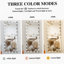 Hollywood Full Length Mirror with Lights Oversized Full Body Vanity Mirror with 3 Colour Modes Lighted Large Standing Floor Mirror for Dressing Room Bedroom Hotel Touch Control,
