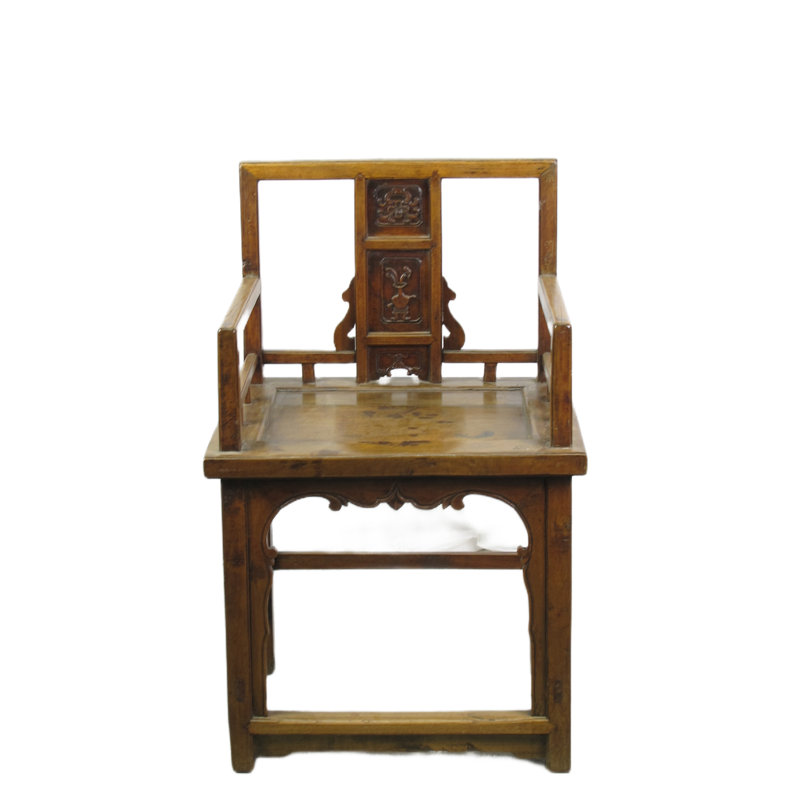 Asian Classic Solid Wood Arm Chair