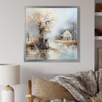 " Bicycle Charm In Winter I "