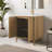 Tavoleto 30 In Single Sink Freestanding Bath Vanity In Sunlit Oak With Carrara Engineered Stone Top-2064725977-2064725983