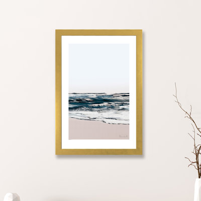 Impression d’art graphique Seashore