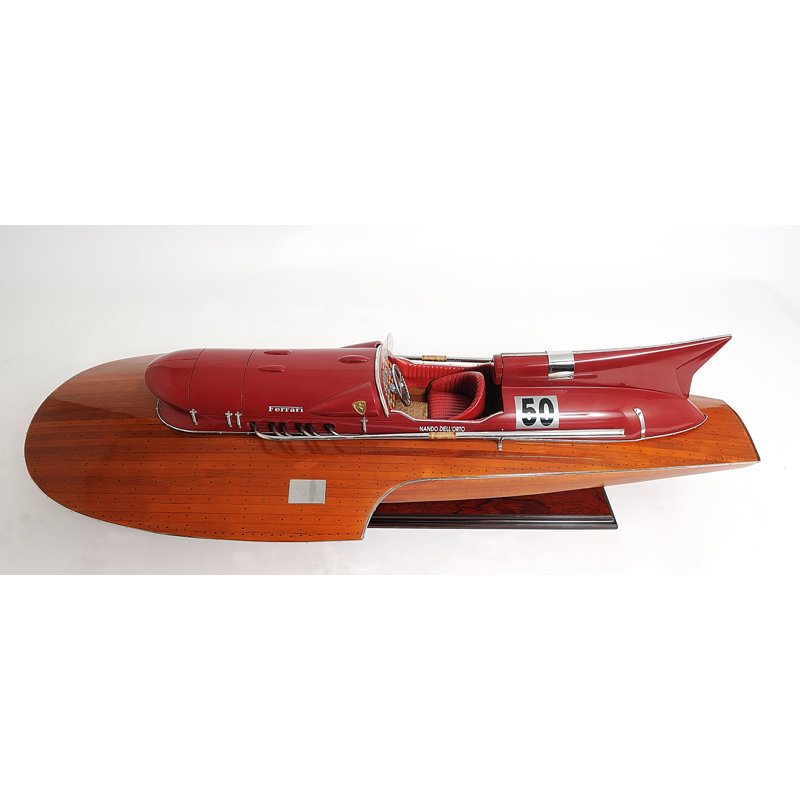 Bateau à modèle prêt hydrolane ferrari