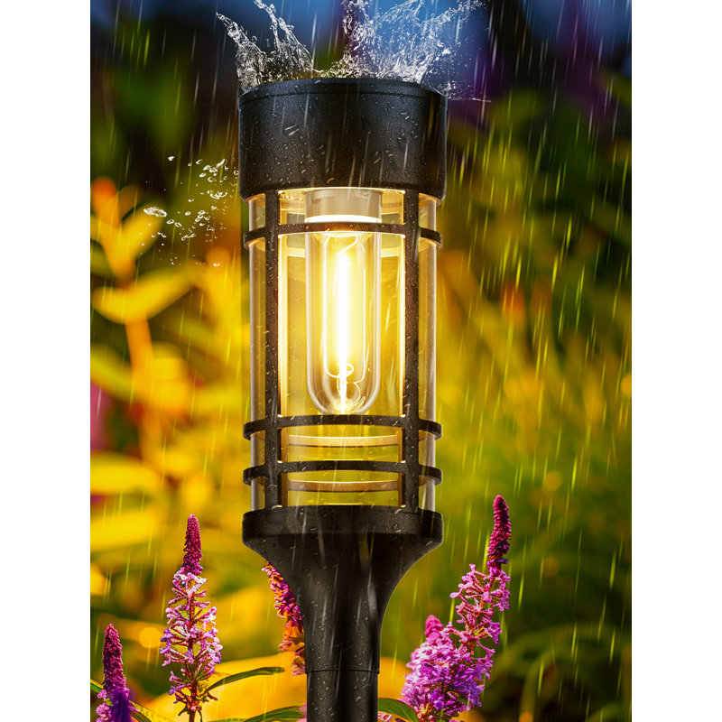 Éclairage solaire de sentier d'extérieur, Éclairage solaire imperméable Ip65, Éclairage solaire de jardin lumineux extérieur, Éclairage solaire extérieur marche / arrêt pour allée de jardin