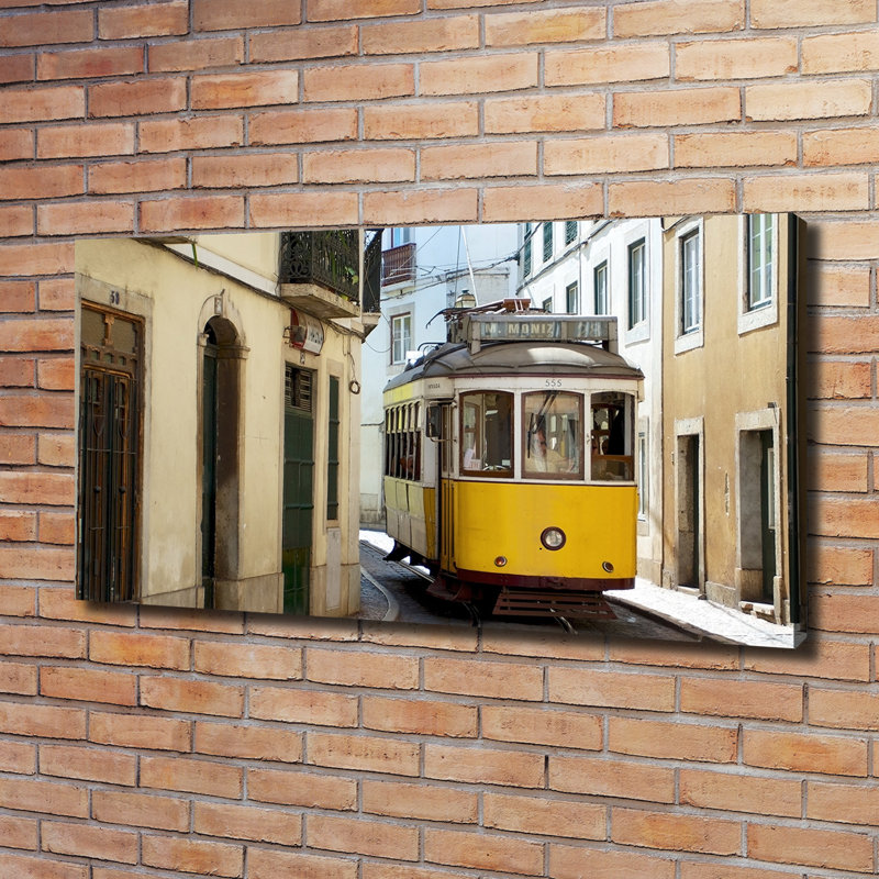 Tram From Lisbon - Wrapped Canvas Print