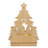 Kurt Adler 13-Inch Battery Operated LED Lighted Tree With Village Scene Table Piece