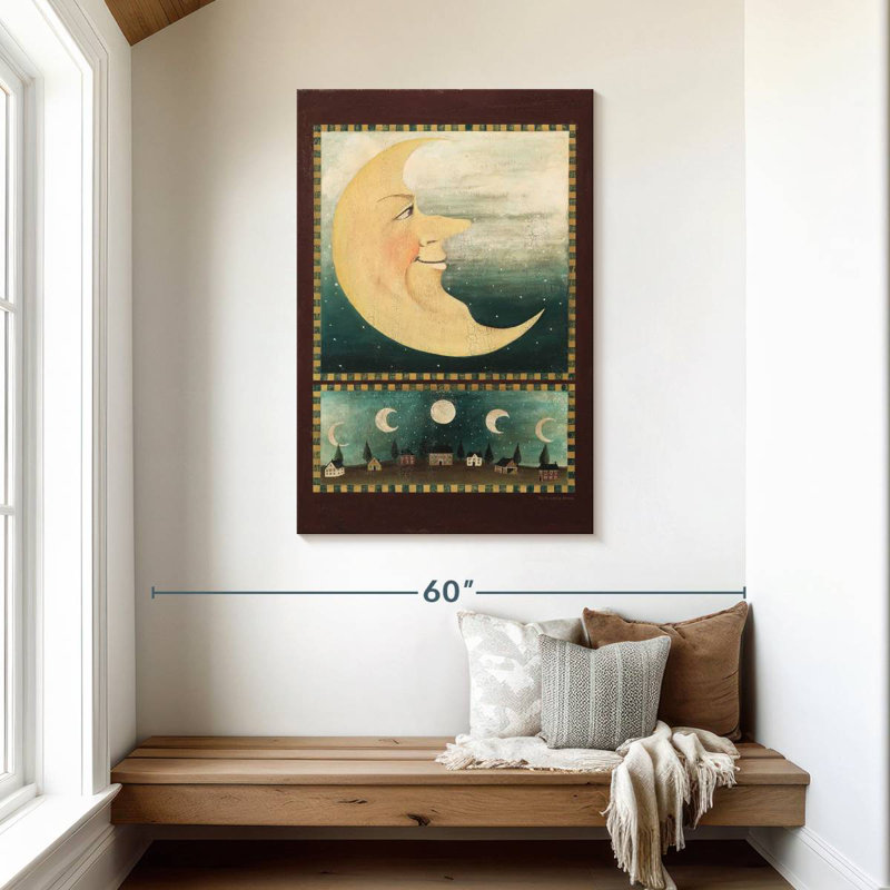 Oberle Moon Cycles, 45" H x 30" W