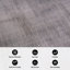 Tapis gris antidérapant Lin Lin-2046463671-2046463673