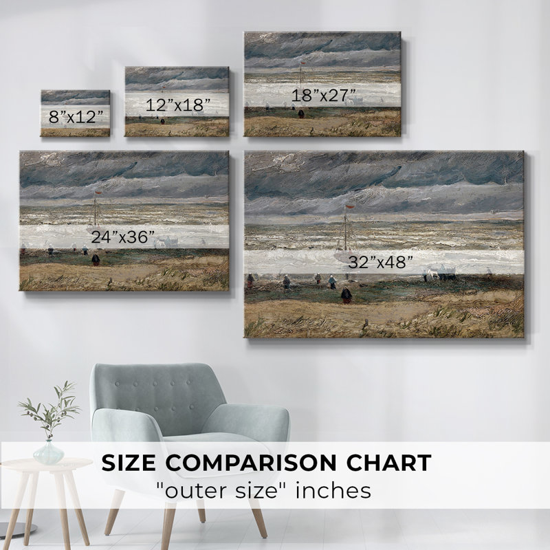 Paysage rétro - Cxxvii, H 19 po x l 28 po x P 1,5 po, Toile tendue