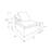 York Modular Armless Chair