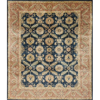 Blue Diamond One-of-a-Kind Rectangle 8'1" X 8'10" 2010s Wool Area Rug in