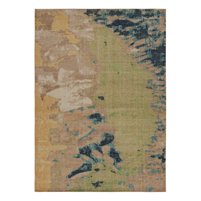 Homage Hand Knotted Wool Geometric Area Rug