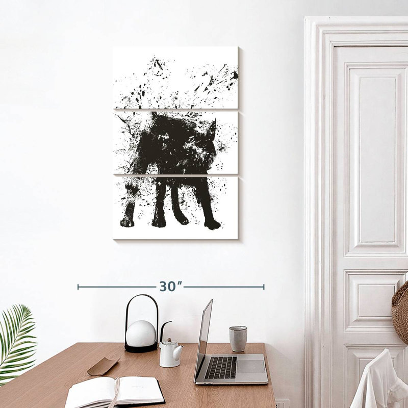 Hitzel Wet Dog, 32" H x 20" W