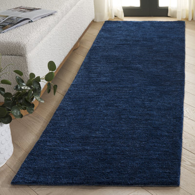 Tapis bleu marine Carmine 101