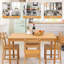 Elish Bamboo Solid Wood Dining Set